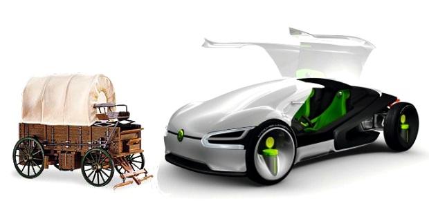 Эволюция дизайна автомобилей